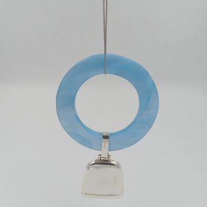 Vintage Sterling Silver Rattle Teething Ring